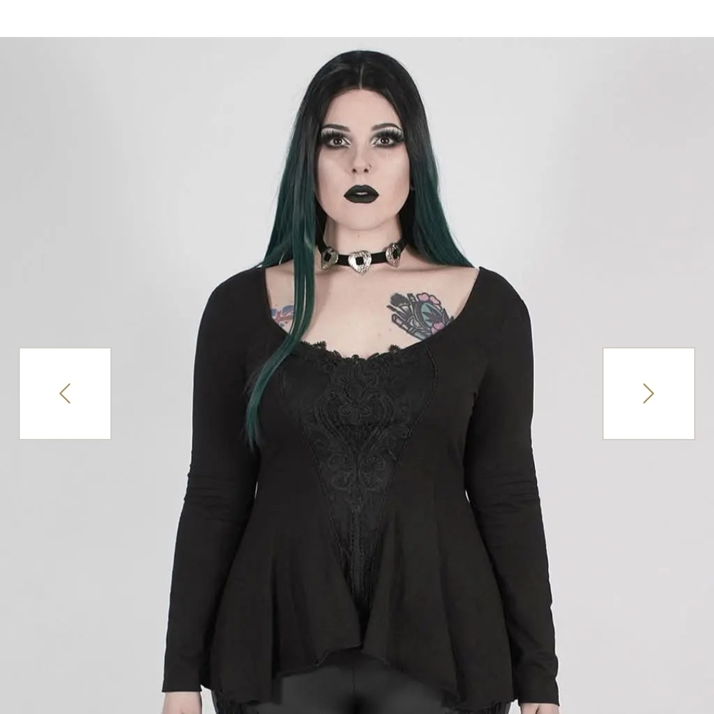 Punk Rave Wolf Moon Top